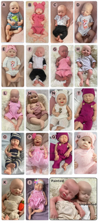 Image of Reborn Baby Dolls Lifelike 22" Exquisite Silicone Reborn Baby Dolls
