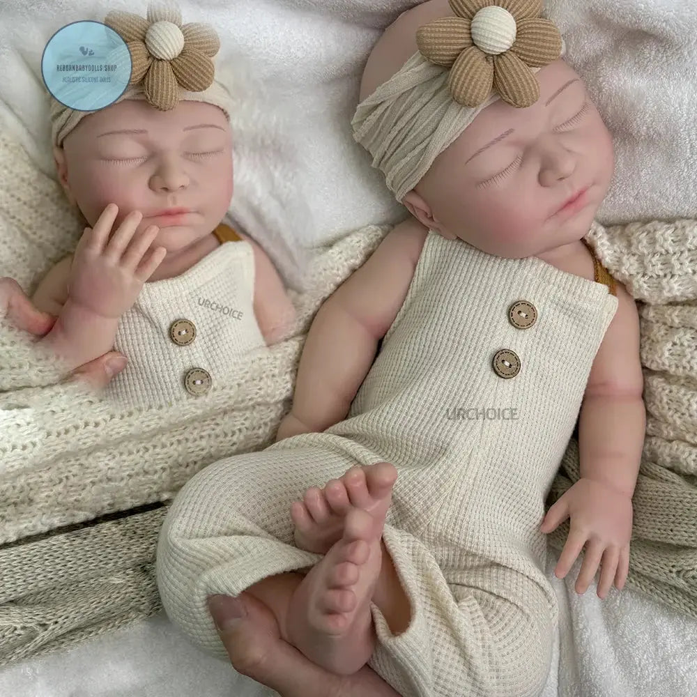 Image of Reborn Baby Dolls Lifelike 22" Soft Silicone Reborn Baby Girl