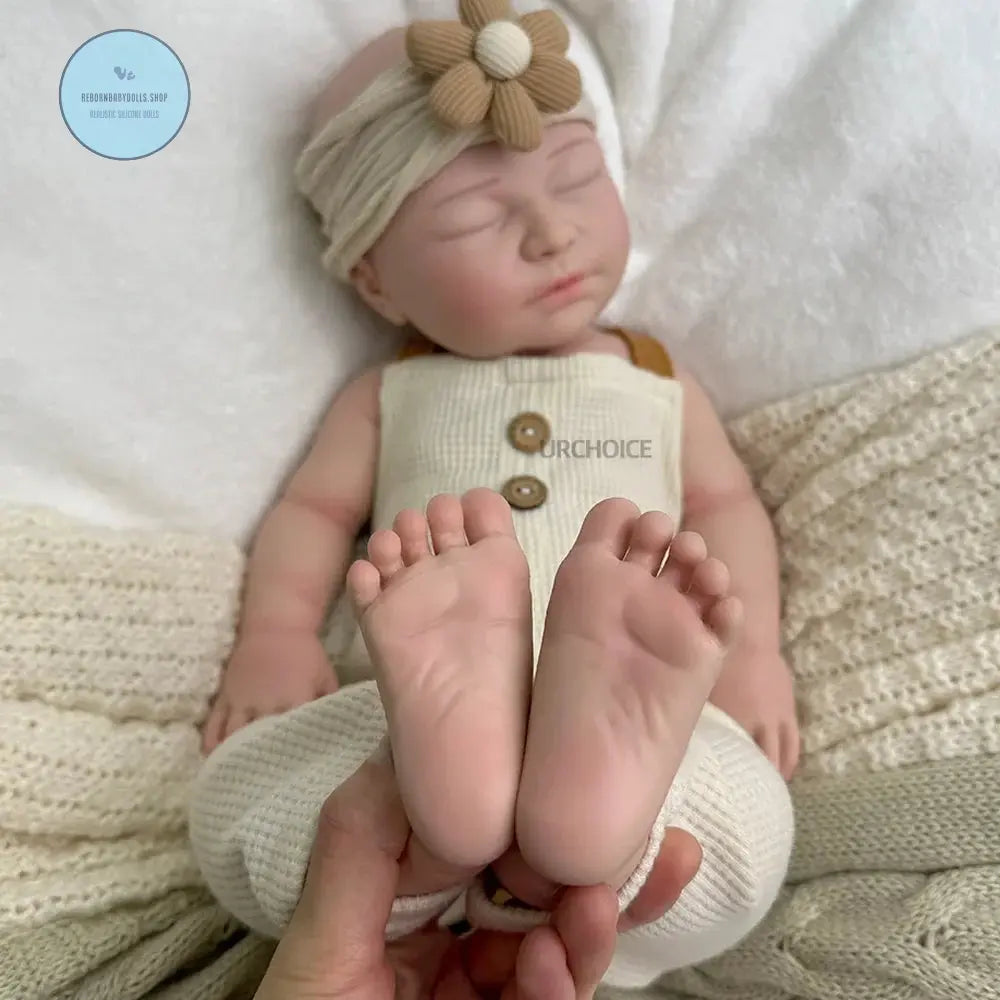 Image of Reborn Baby Dolls Lifelike 22" Soft Silicone Reborn Baby Girl