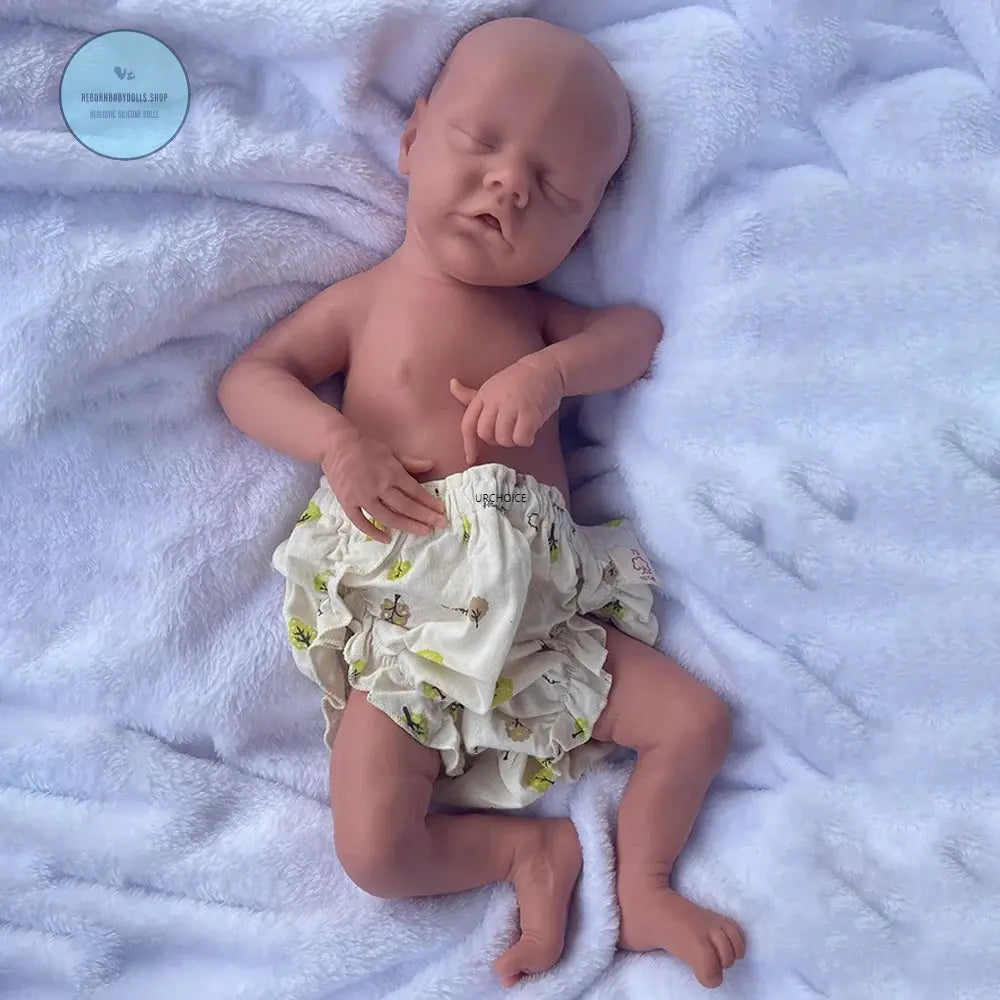 Image of Reborn Baby Dolls Lifelike Full Body Platinum Silicone Baby Girl