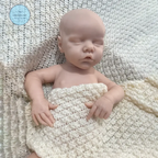 Image of Reborn Baby Dolls Lifelike Full Body Platinum Silicone Baby Girl