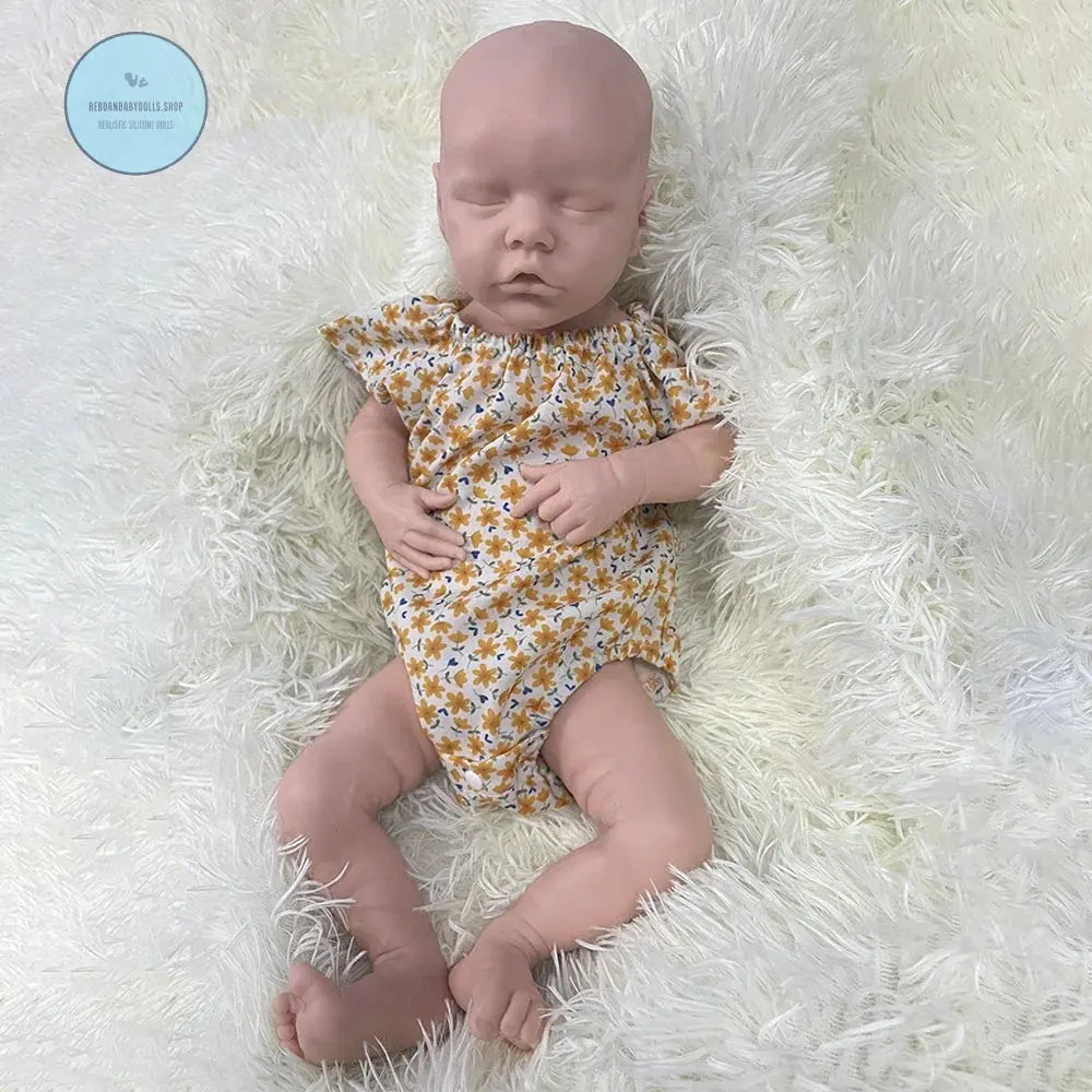 Image of Reborn Baby Dolls Lifelike Full Body Platinum Silicone Baby Girl