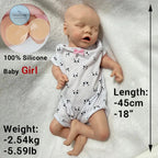 Image of Reborn Baby Dolls Lifelike Silicone Reborn Baby Dolls Girl Realistic