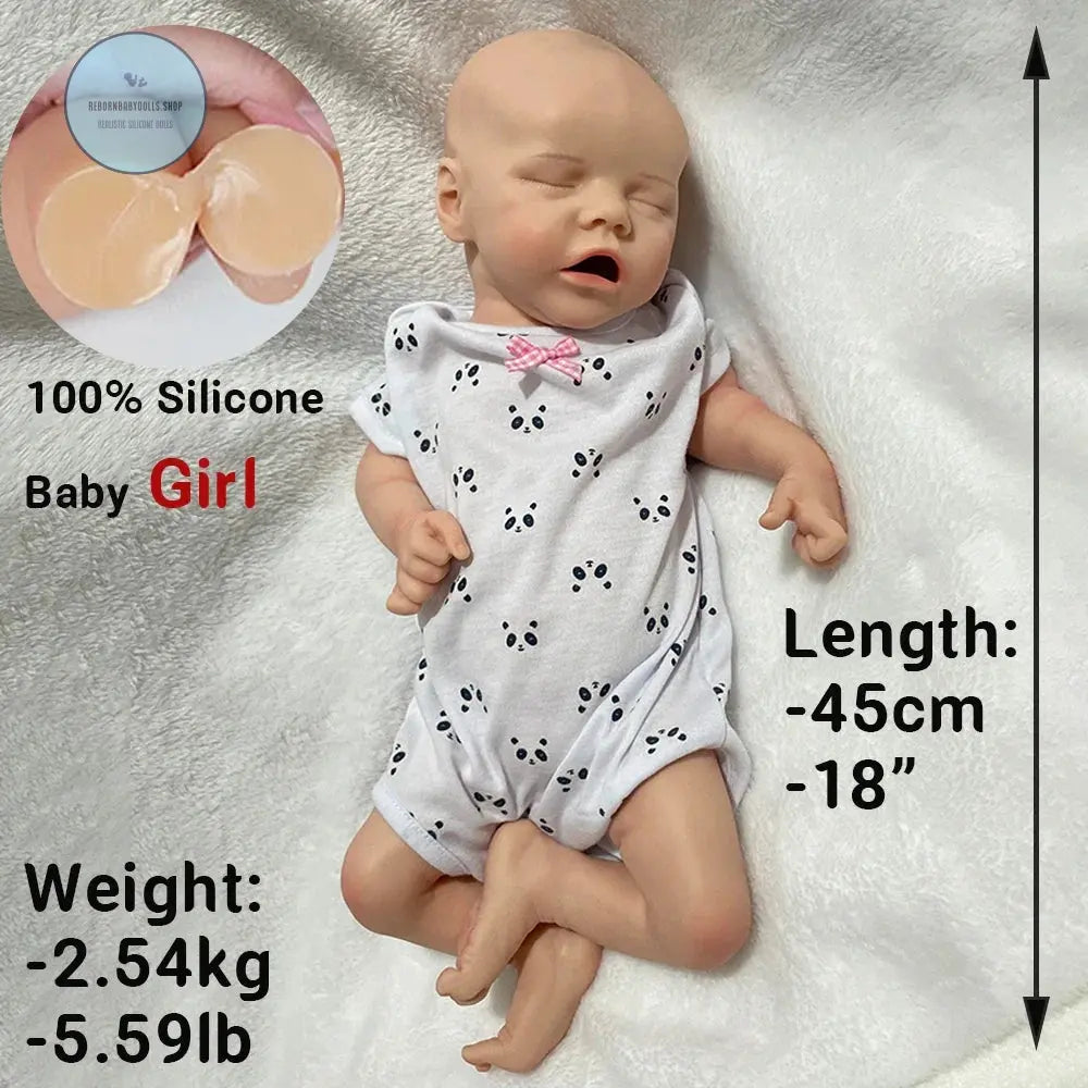 Image of Reborn Baby Dolls Lifelike Silicone Reborn Baby Dolls Girl Realistic