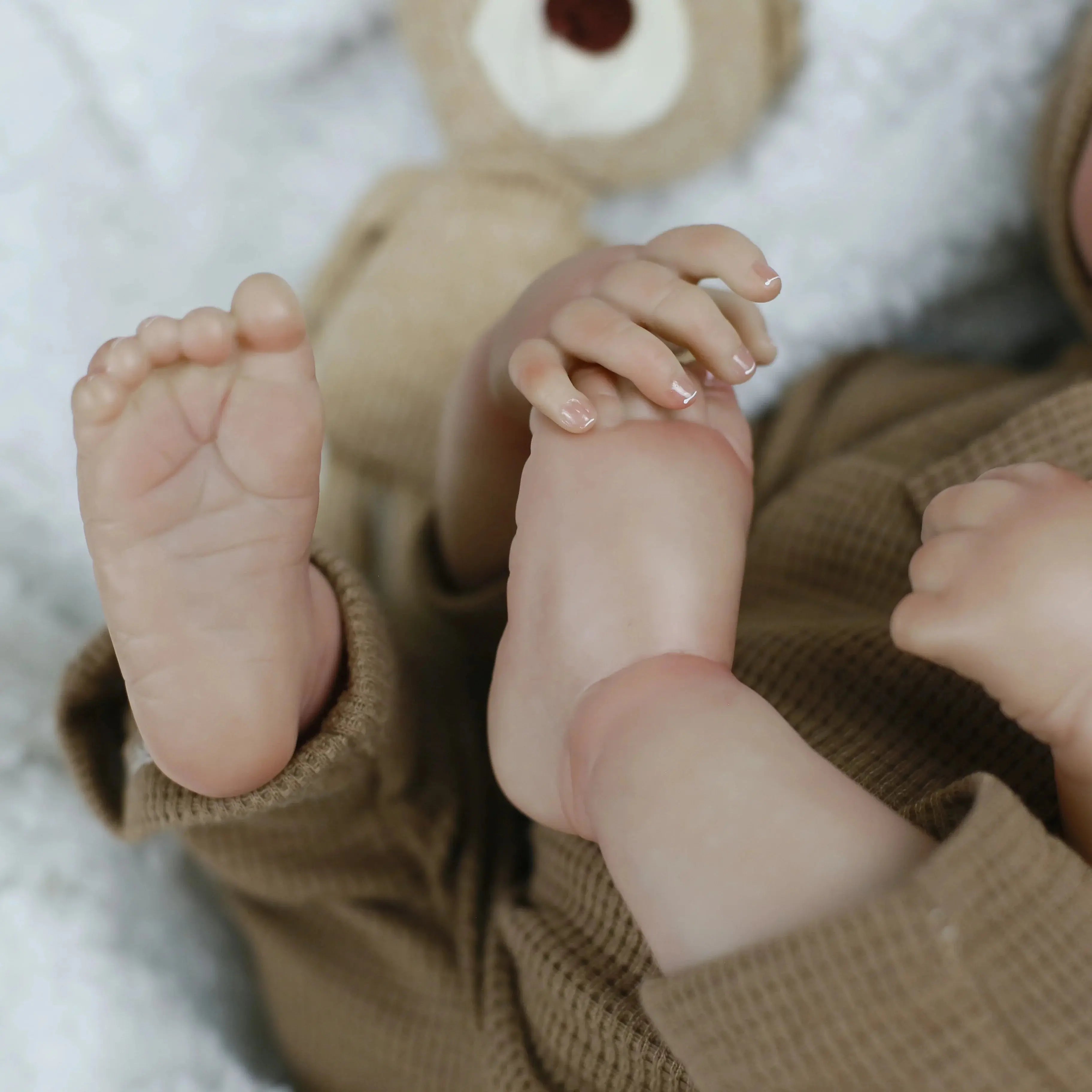 Image of Reborn Baby Dolls Lifereborn 19Inch 3D-Painting Skin Lifelike  Soft