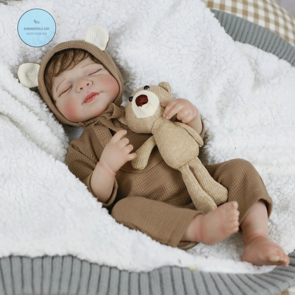 Image of Reborn Baby Dolls Lifereborn 19Inch 3D-Painting Skin Lifelike  Soft