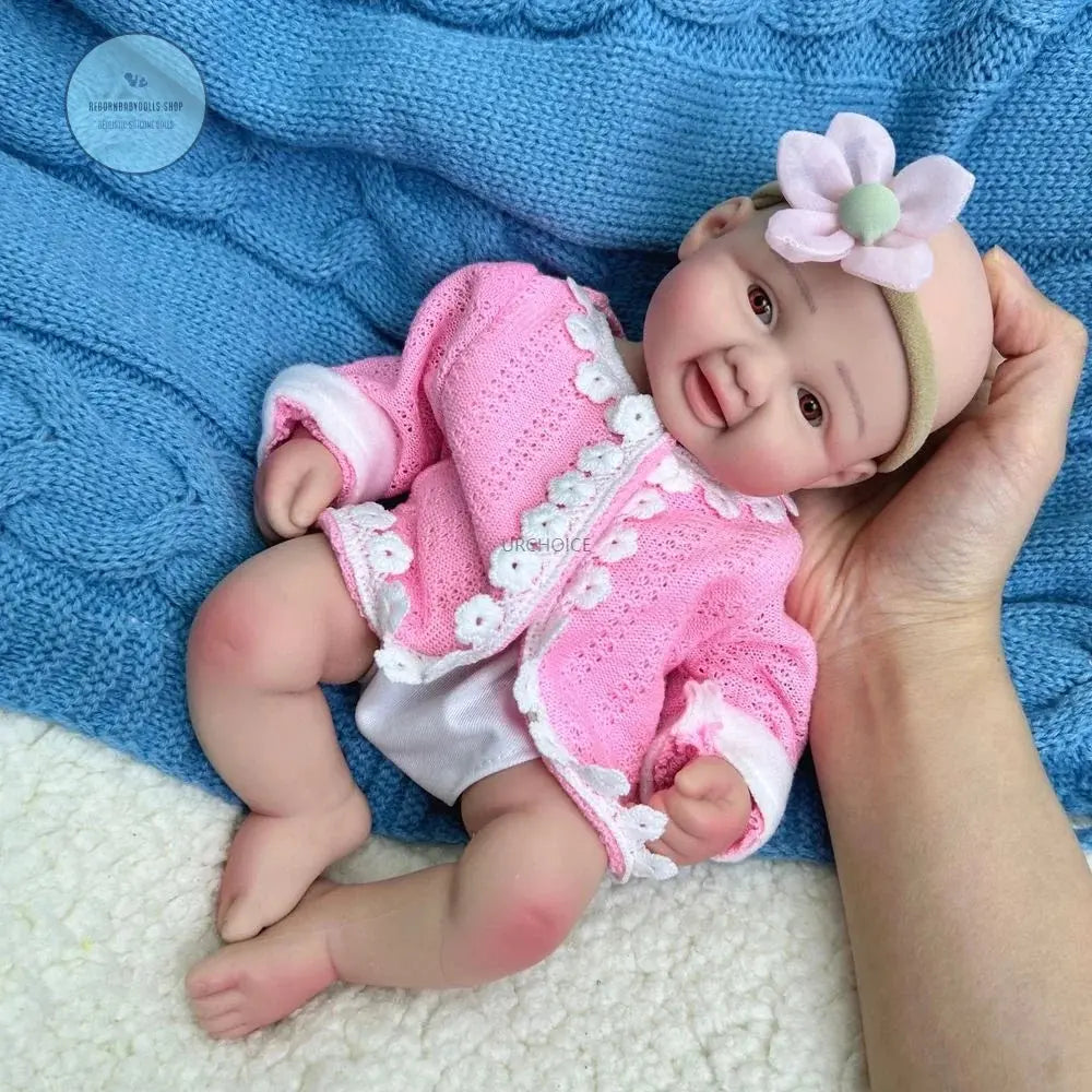 Image of Reborn Baby Dolls Micro 30Cm Whole Soft Silicone Reborn Baby Girl