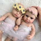 Image of Reborn Baby Dolls Mini 12 Inch Baby Girl Loulou Can Open Mouth