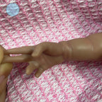 Image of Reborn Baby Dolls Mini 12 Inch Dark Skin Full Silicone Reborn Baby