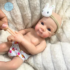 Image of Reborn Baby Dolls Mini 13 Inch Adorable Bettie Reborn Full Solid