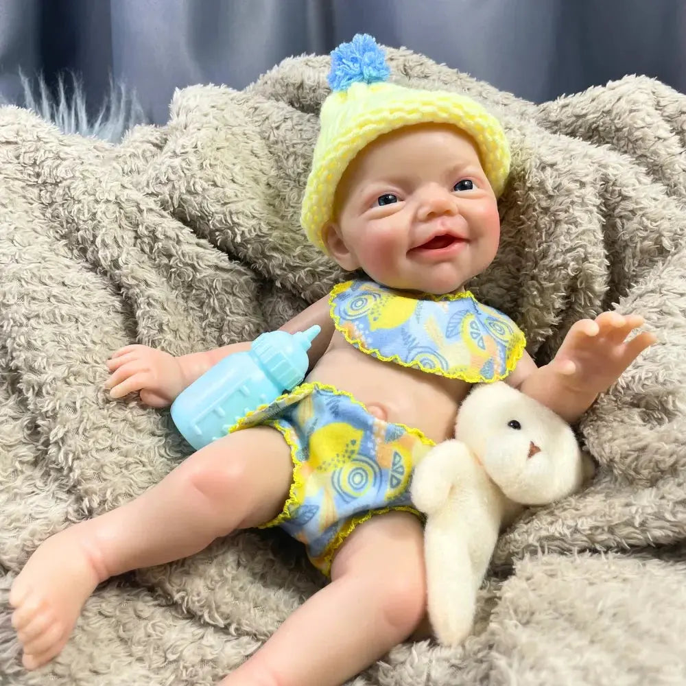 Image of Reborn Baby Dolls Mini 13 Inch Charlie Reborn Boy Or Girl Full