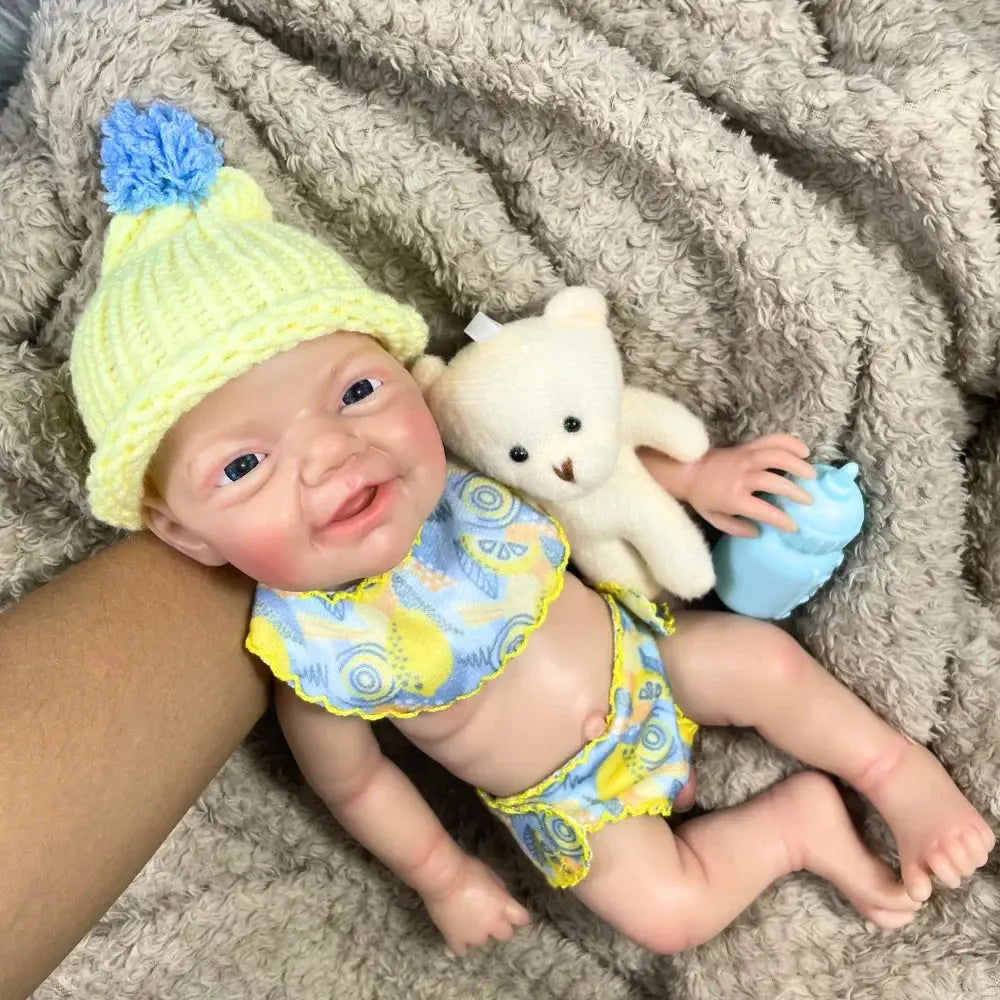 Image of Reborn Baby Dolls Mini 13 Inch Charlie Reborn Boy Or Girl Full