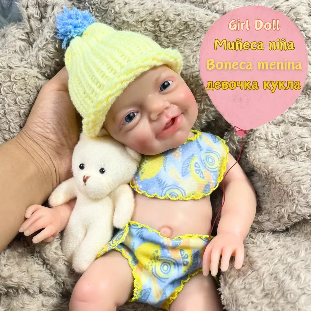 Image of Reborn Baby Dolls Mini 13 Inch Charlie Reborn Boy Or Girl Full