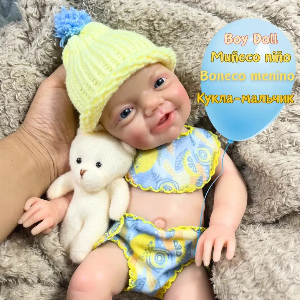 Image of Reborn Baby Dolls Mini 13 Inch Charlie Reborn Boy Or Girl Full