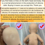 Image of Reborn Baby Dolls Mini 13 Inch Open Mouth Loulou Awake Silicone