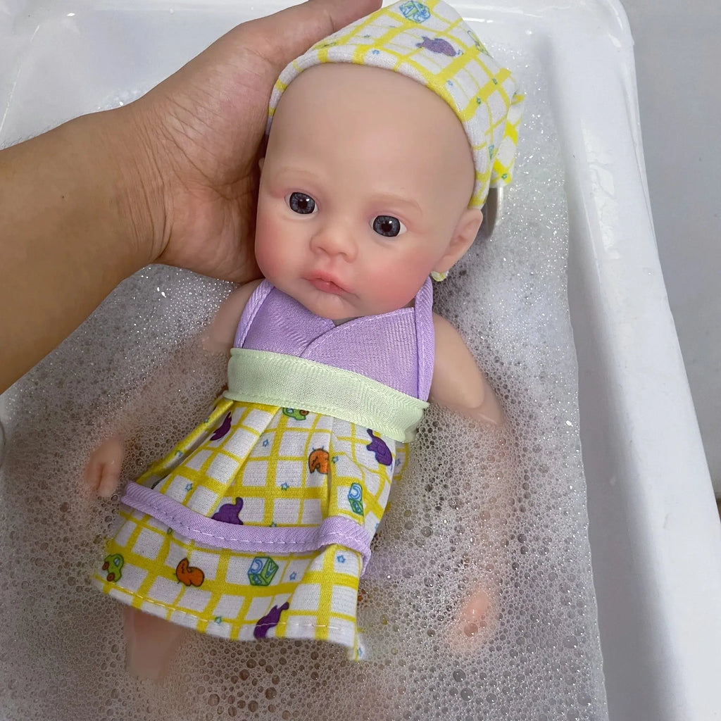 Image of Reborn Baby Dolls Mini 30Cm Full Silicone Reborn Baby Meadow Doll
