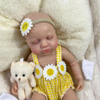 Image of Reborn Baby Dolls Mini 33Cm Full Solid Silicone Reborn Baby Doll