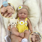 Image of Reborn Baby Dolls Mini 33Cm Full Solid Silicone Reborn Baby Doll
