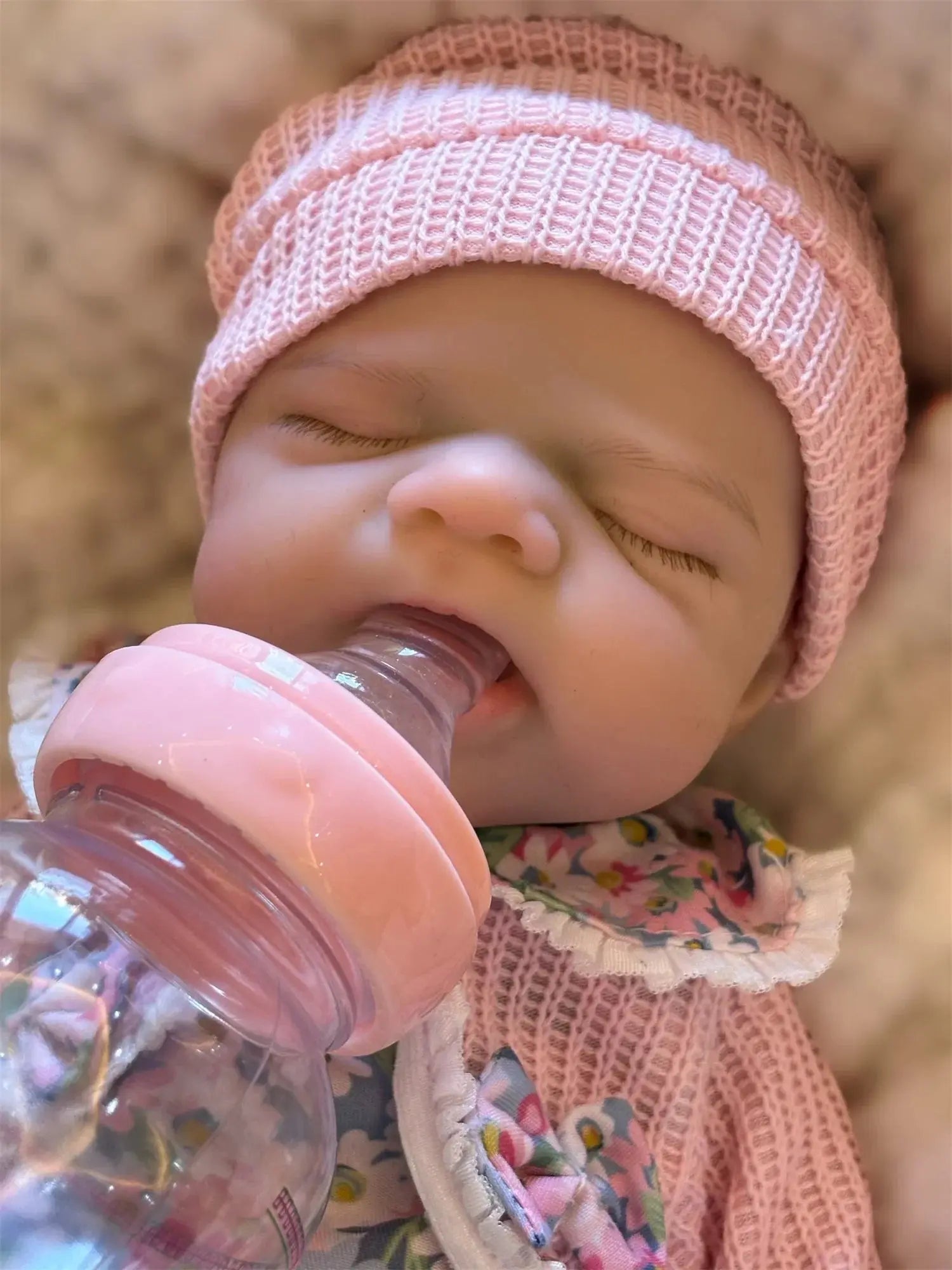 Image of Reborn Baby Dolls Open Mouth 33Cm Pascale Full Body Silicone Reborn