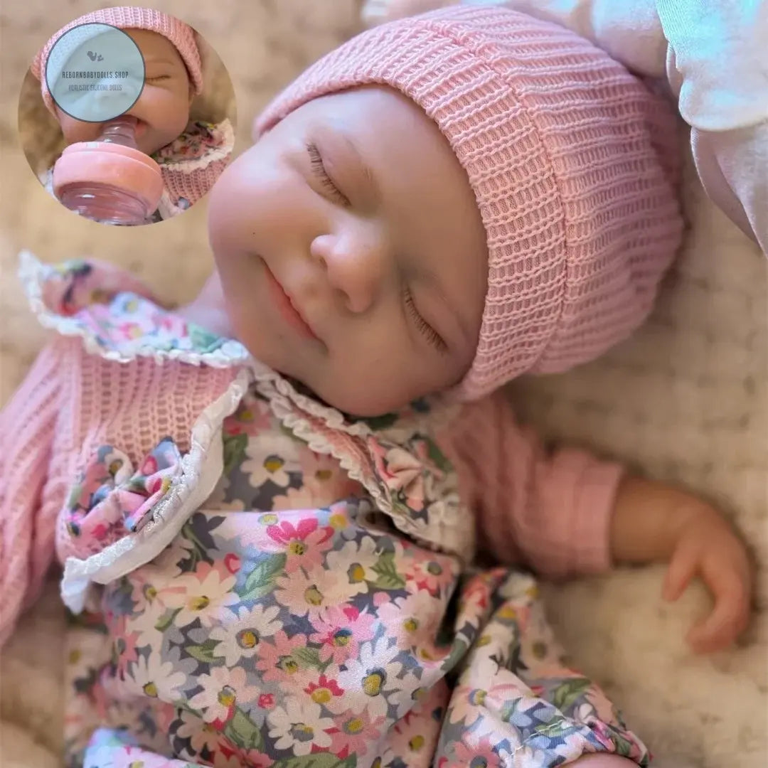 Image of Reborn Baby Dolls Open Mouth 33Cm Pascale Full Body Silicone Reborn