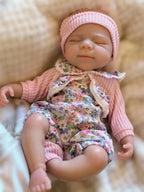 Image of Reborn Baby Dolls Open Mouth 33Cm Pascale Full Body Silicone Reborn