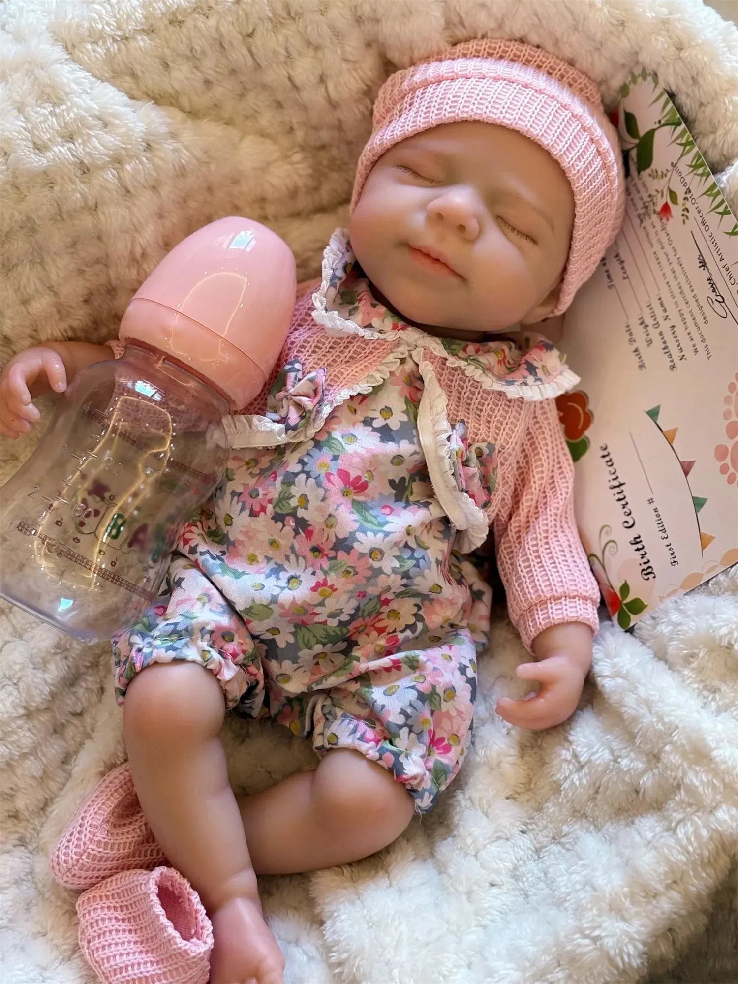 Image of Reborn Baby Dolls Open Mouth 33Cm Pascale Full Body Silicone Reborn