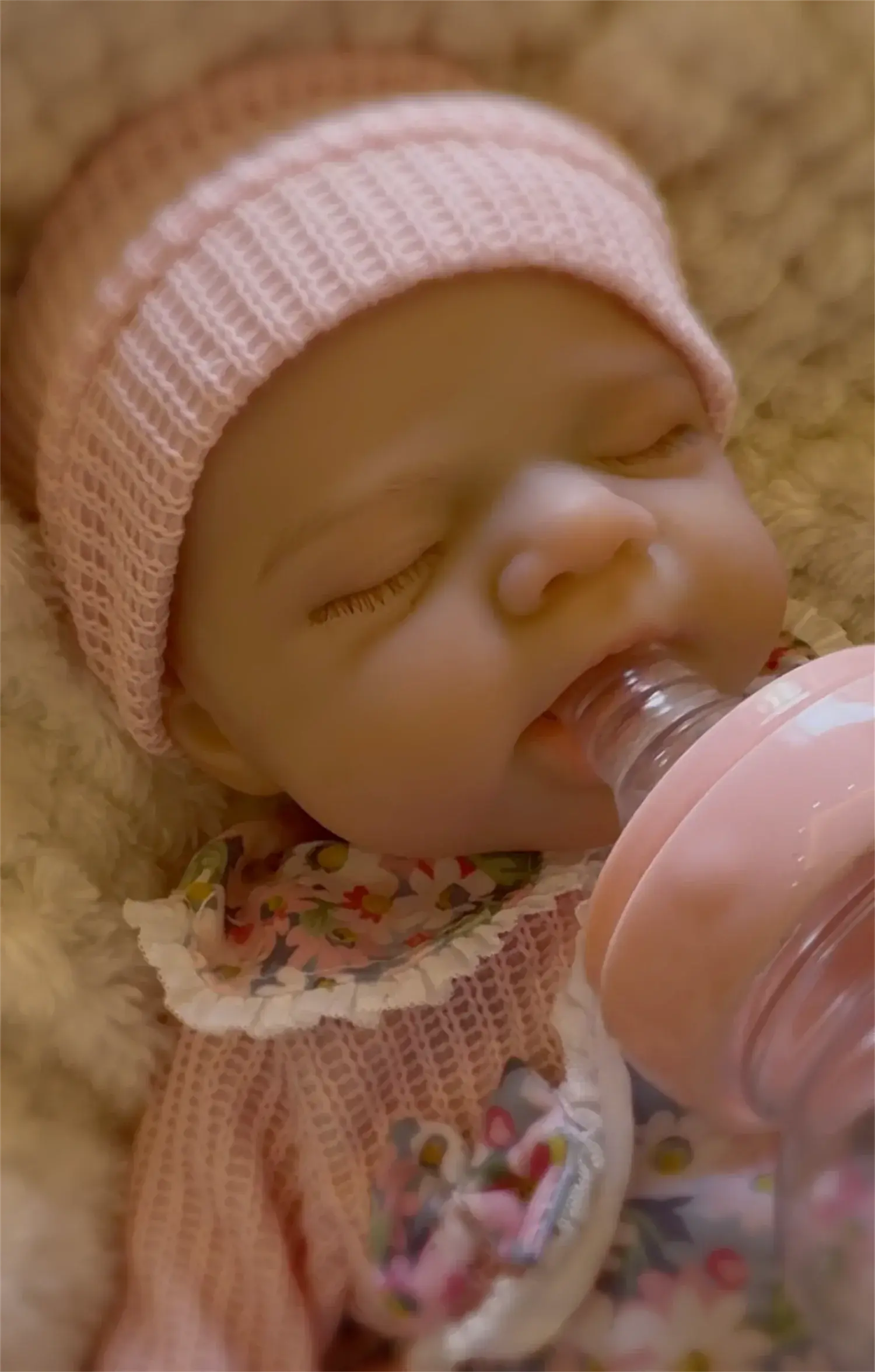Image of Reborn Baby Dolls Open Mouth 33Cm Pascale Full Body Silicone Reborn