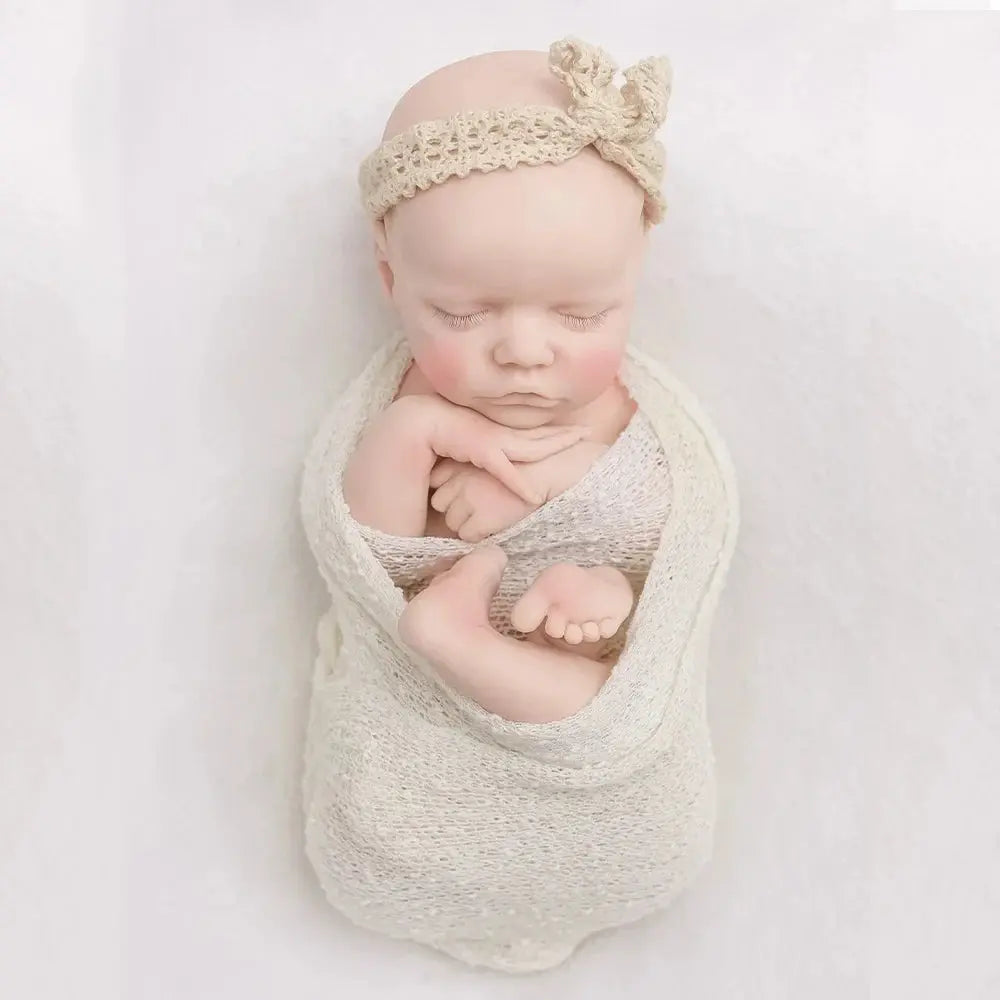 Image of Reborn Baby Dolls Real Touch 18.11 Inch Full Body Silicone Baby Girl