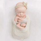 Image of Reborn Baby Dolls Real Touch 18.11 Inch Full Body Silicone Baby Girl