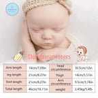 Image of Reborn Baby Dolls Real Touch 18.11 Inch Full Body Silicone Baby Girl