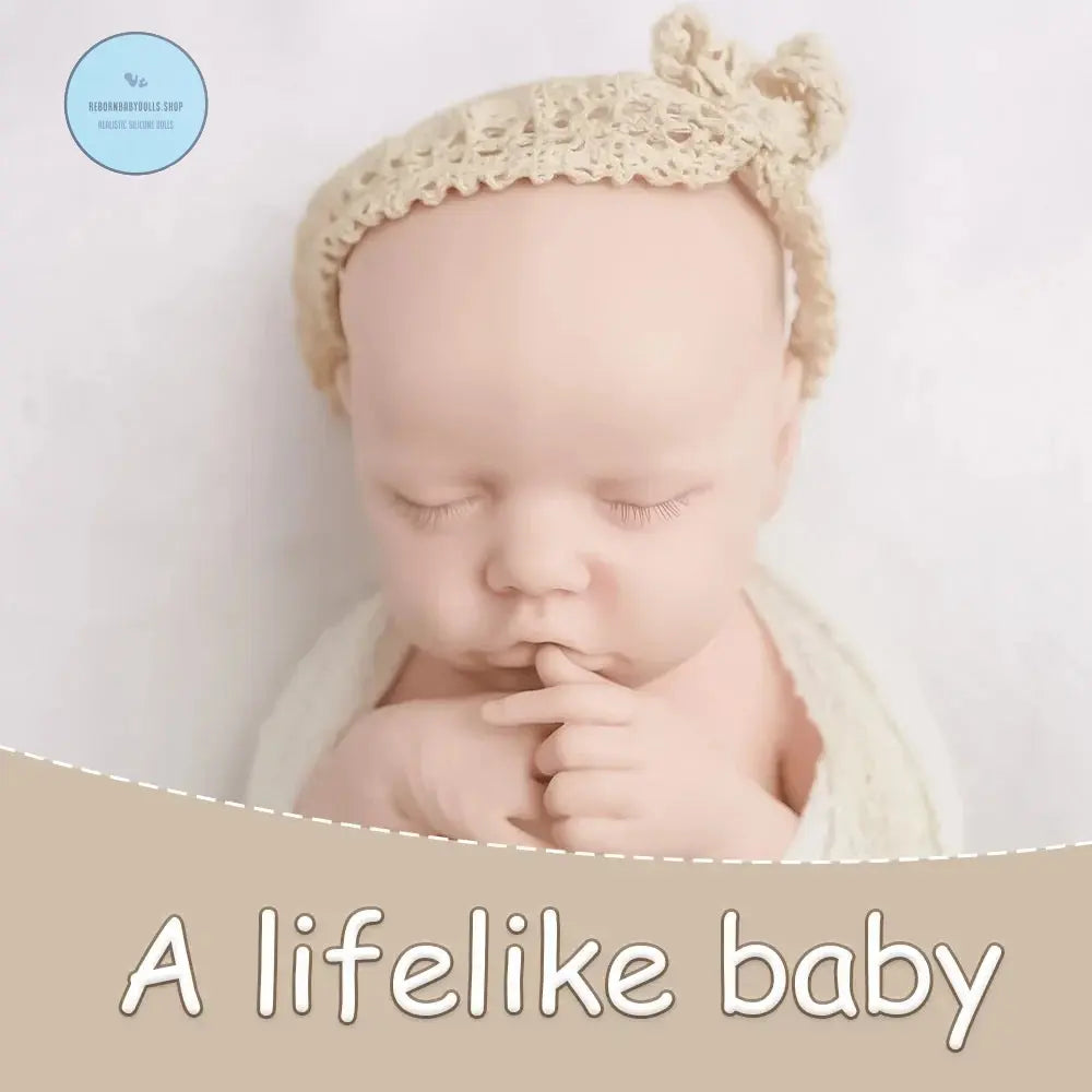 Image of Reborn Baby Dolls Real Touch 18.11 Inch Full Body Silicone Baby Girl