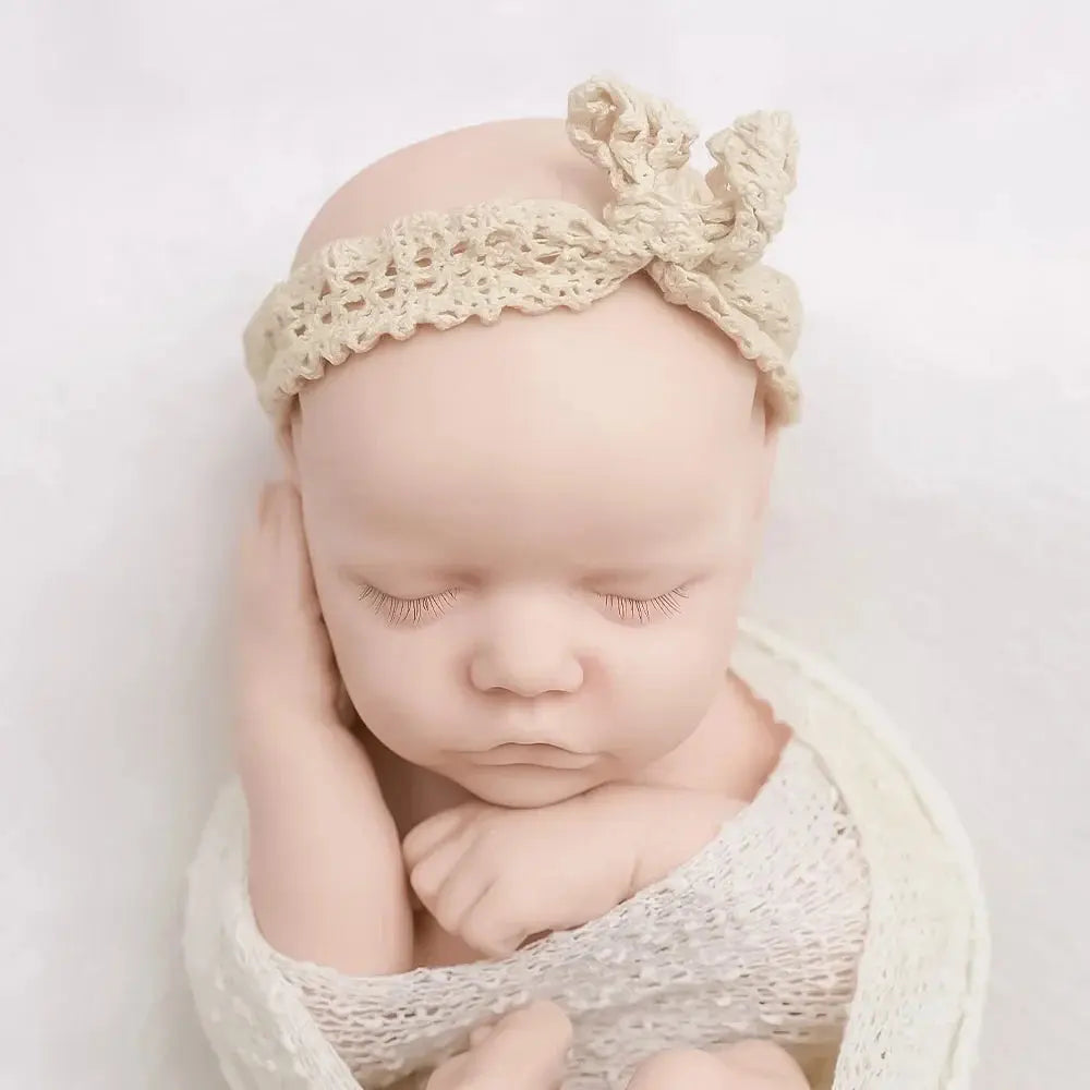 Image of Reborn Baby Dolls Real Touch 18.11 Inch Full Body Silicone Baby Girl