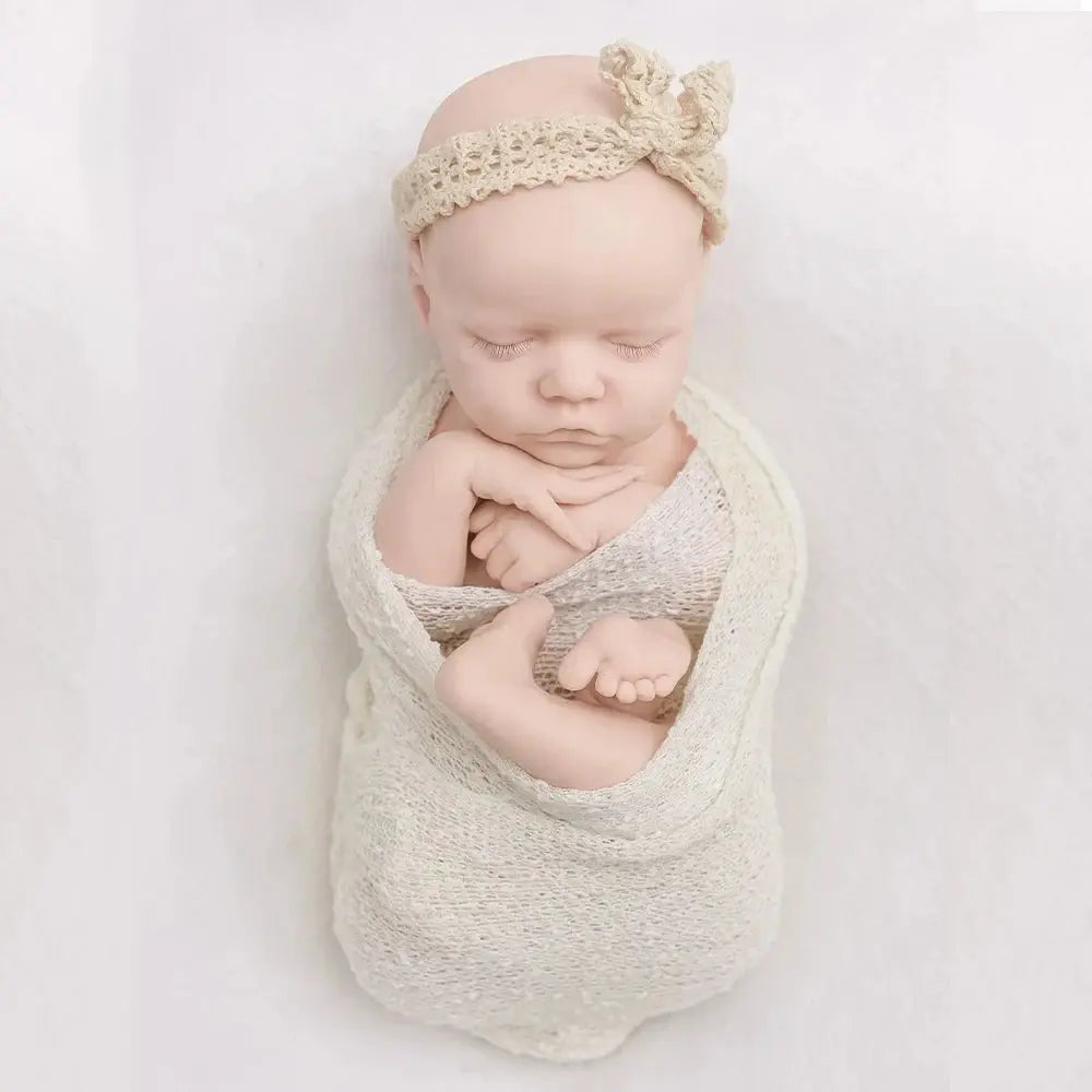 Image of Reborn Baby Dolls Real Touch 18.11 Inch Full Body Silicone Baby Girl
