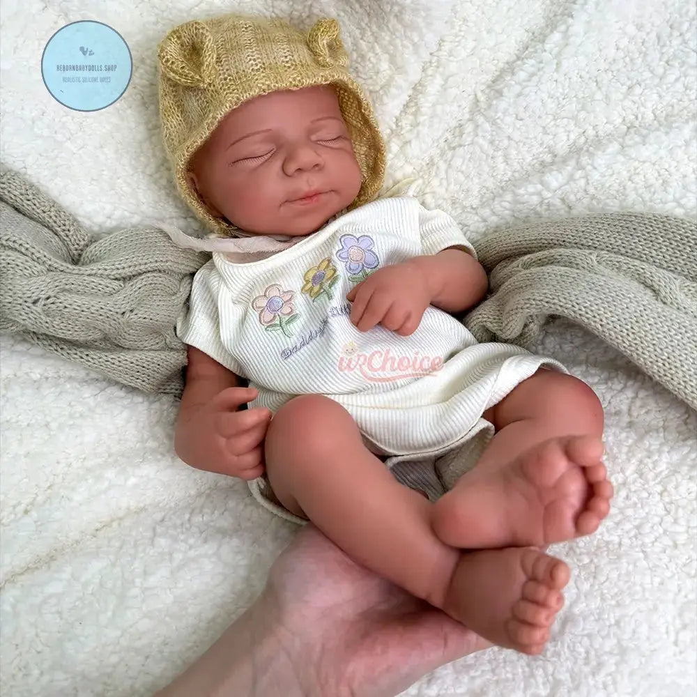 Image of Reborn Baby Dolls Realistic High-Simulation 18.5" Solid Silicone