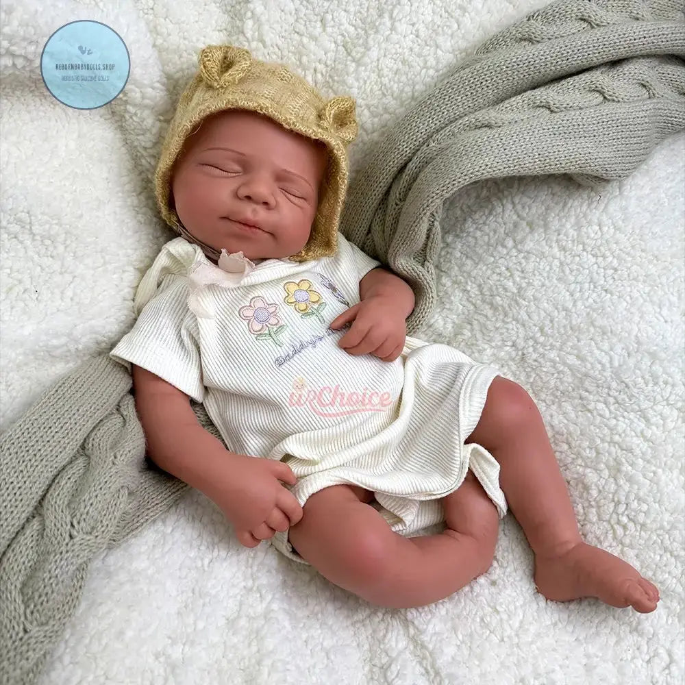 Image of Reborn Baby Dolls Realistic High-Simulation 18.5" Solid Silicone