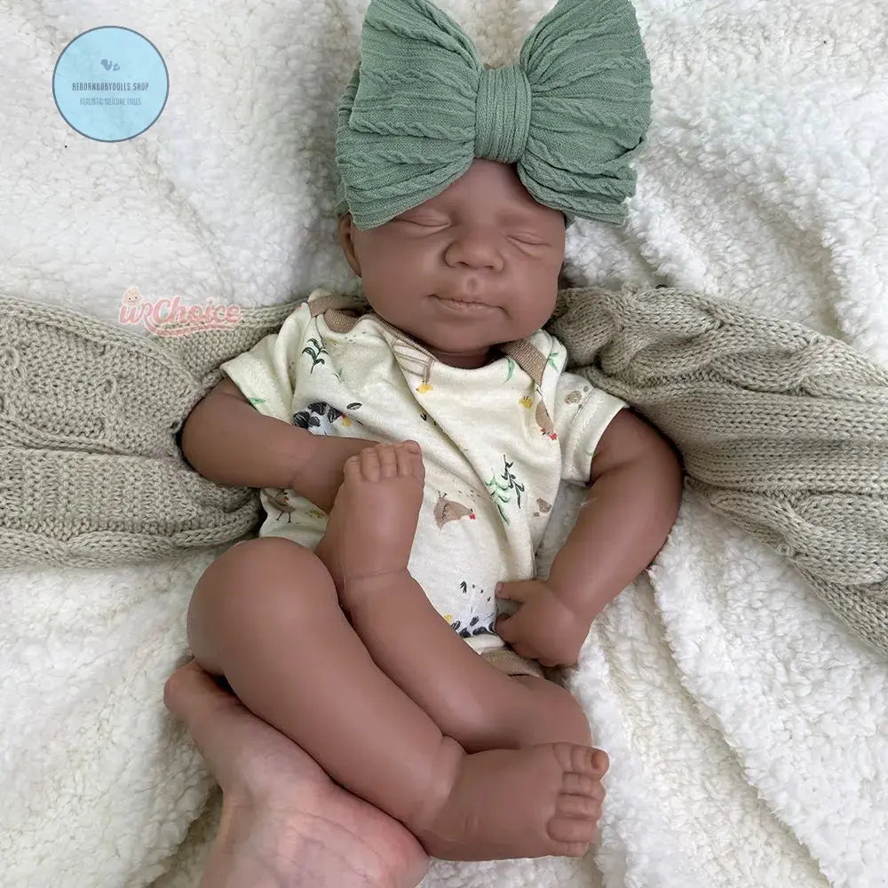 Image of Reborn Baby Dolls Realistic High-Simulation 18.5" Solid Silicone