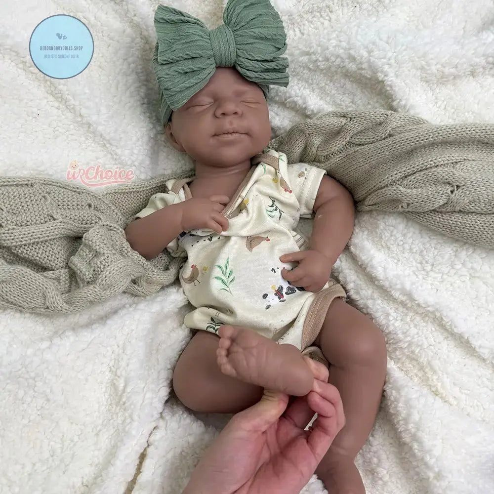 Image of Reborn Baby Dolls Realistic High-Simulation 18.5" Solid Silicone