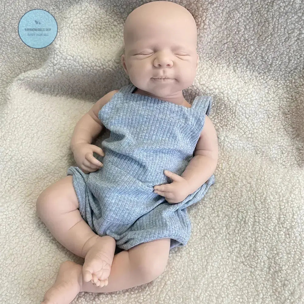 Image of Reborn Baby Dolls Realistic High-Simulation 18.5" Solid Silicone