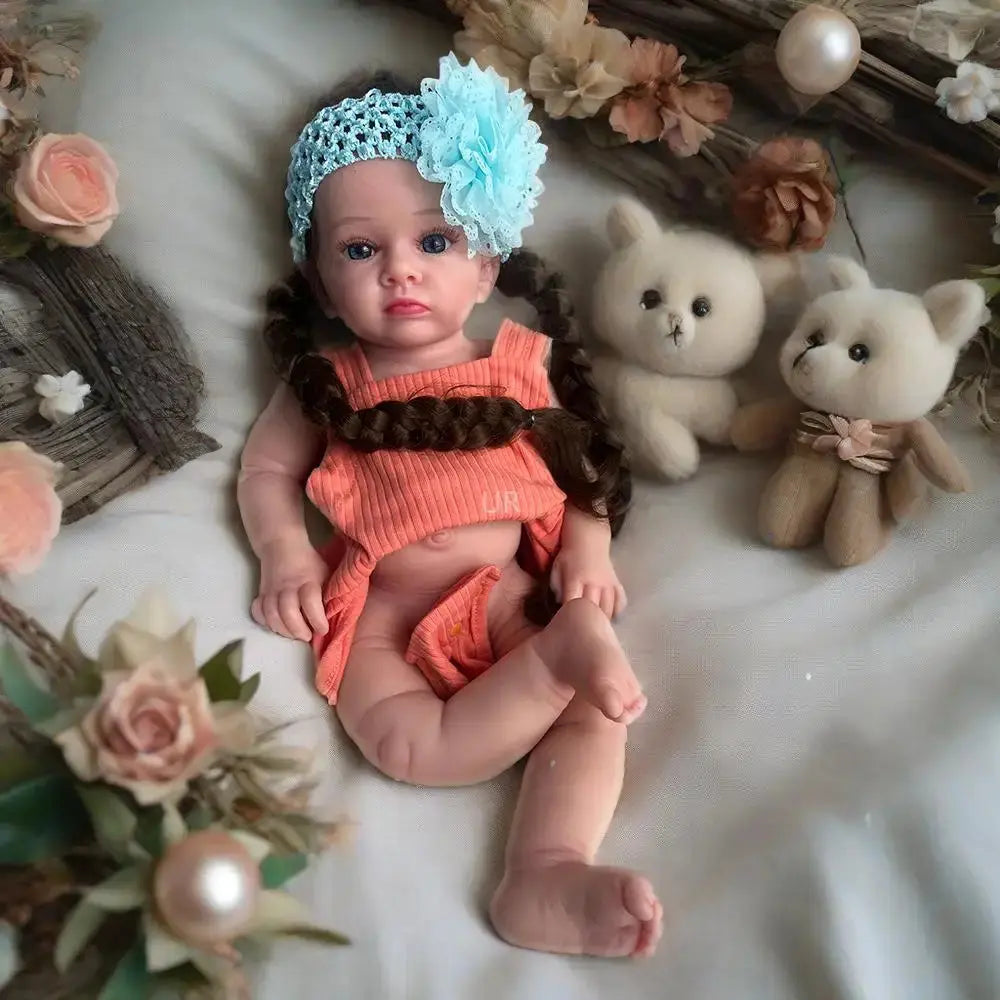 Image of Reborn Baby Dolls Realistic Soft Silicone Reborn Dolls 20Inch