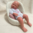 Image of Reborn Baby Dolls Realistic Unpainted 22Inch Full Body Silicone