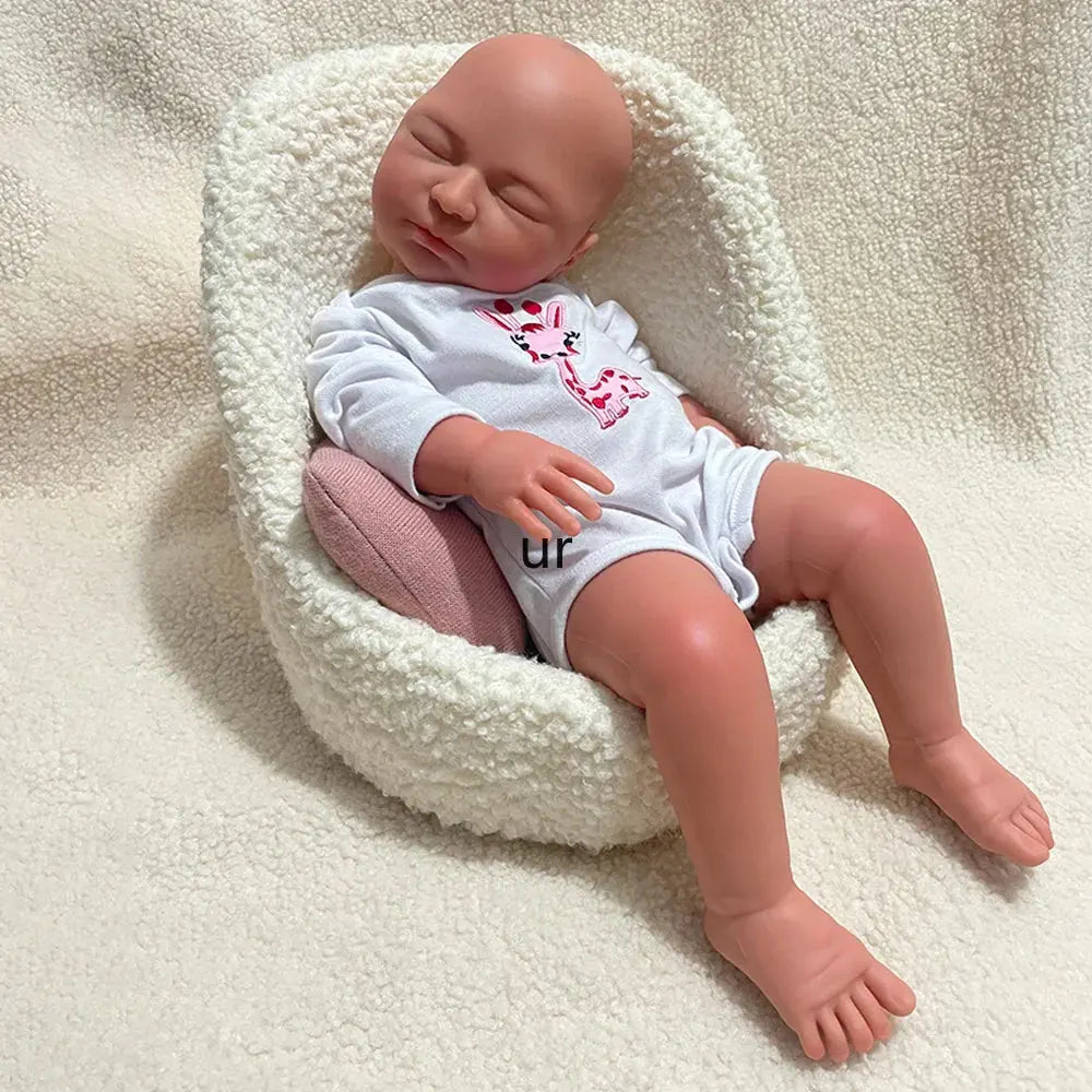 Image of Reborn Baby Dolls Realistic Unpainted 22Inch Full Body Silicone