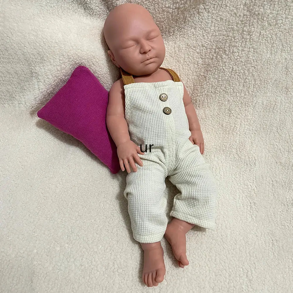 Image of Reborn Baby Dolls Realistic Unpainted 22Inch Full Body Silicone