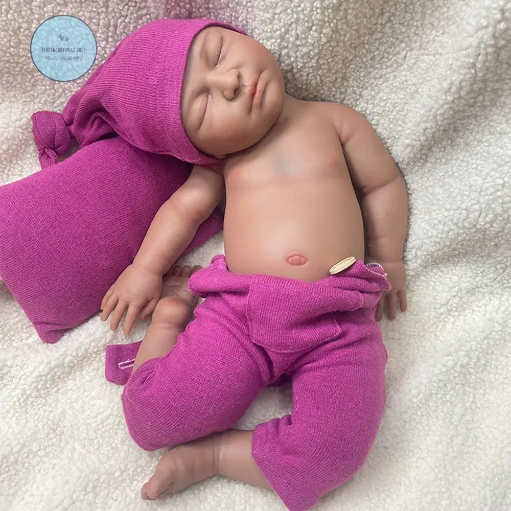 Image of Reborn Baby Dolls Realistic Unpainted 22Inch Full Body Silicone