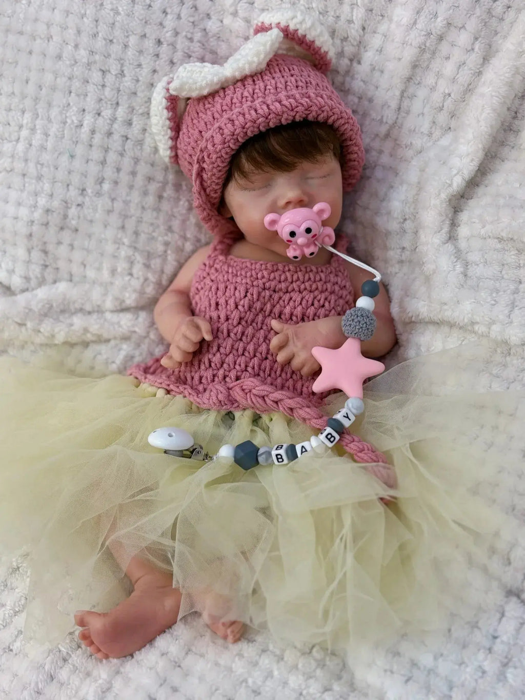 Image of Reborn Baby Dolls Reborn Twins Girl 18Inch Waterproof Full Silicone