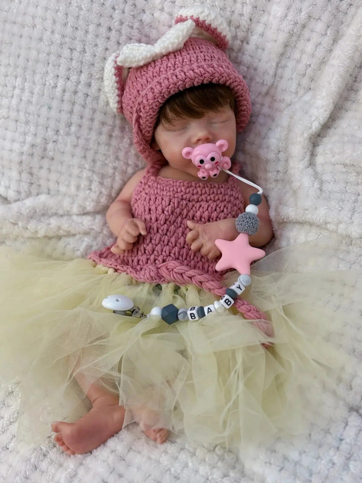 Image of Reborn Baby Dolls Reborn Twins Girl 18Inch Waterproof Full Silicone