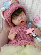 Image of Reborn Baby Dolls Reborn Twins Girl 18Inch Waterproof Full Silicone