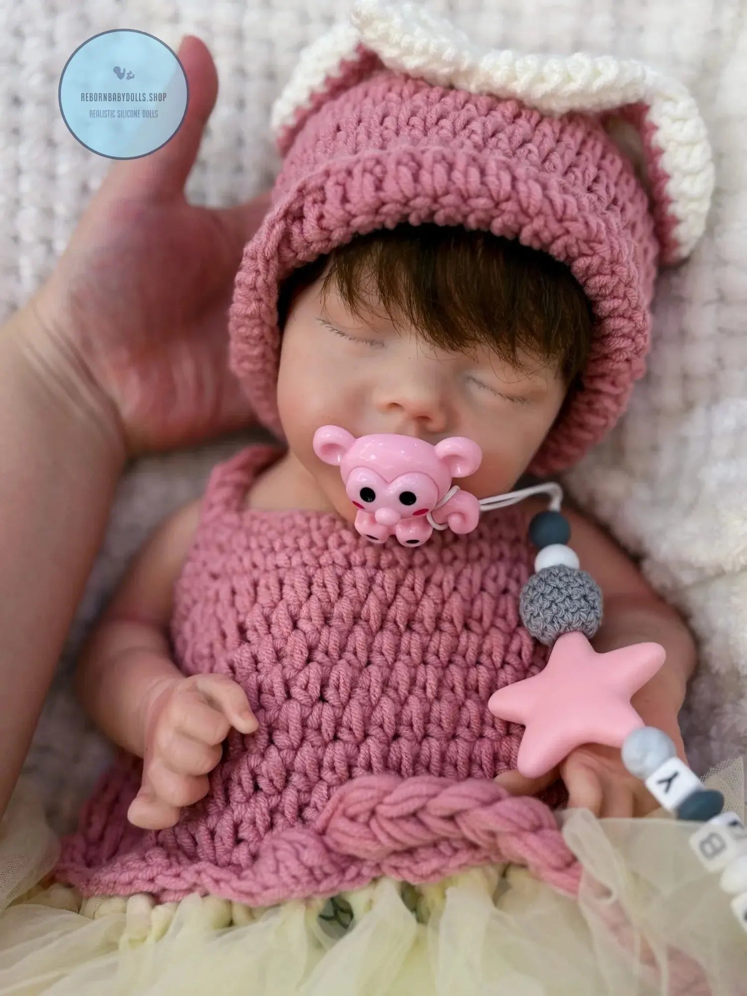 Image of Reborn Baby Dolls Reborn Twins Girl 18Inch Waterproof Full Silicone