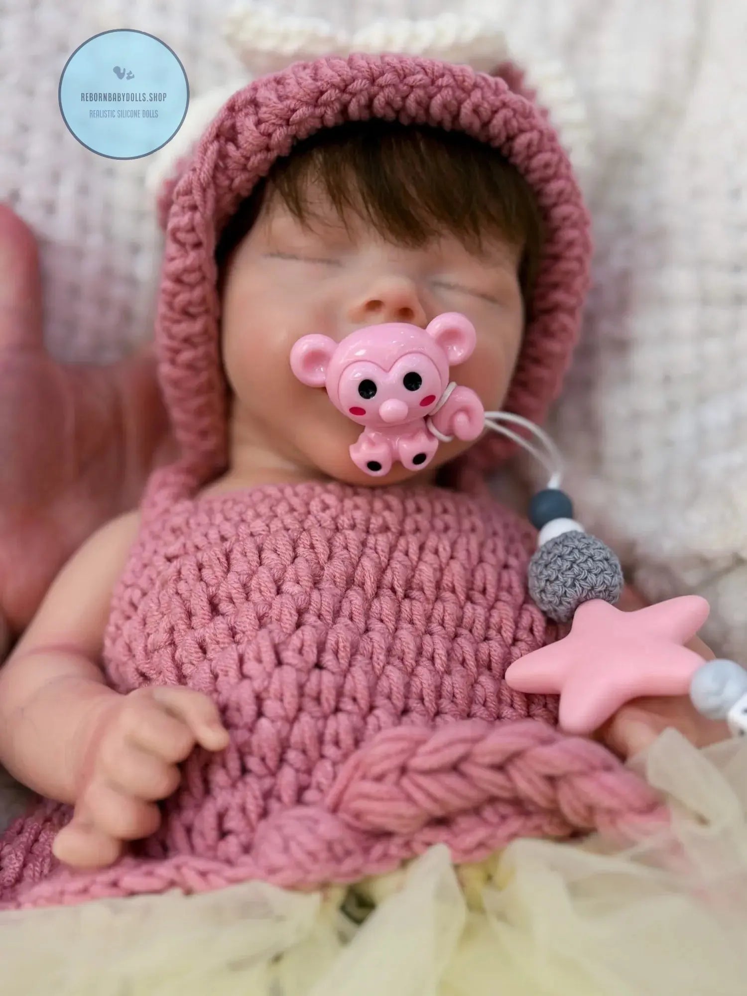 Image of Reborn Baby Dolls Reborn Twins Girl 18Inch Waterproof Full Silicone