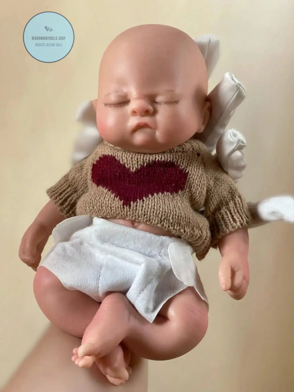 Image of Reborn Baby Dolls Saskia 10 Inch Silicone Reborn Baby Boy |