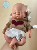 Image of Reborn Baby Dolls Saskia 10 Inch Silicone Reborn Baby Boy |